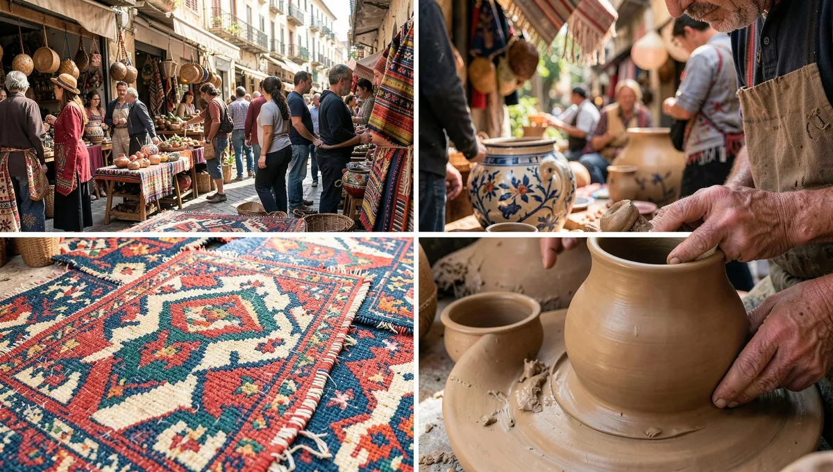 Guía Completa para Descubrir los Mejores Mercados de Artesanía Marroquí en Marruecos