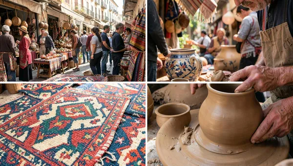 Guía Completa para Descubrir los Mejores Mercados de Artesanía Marroquí en Marruecos